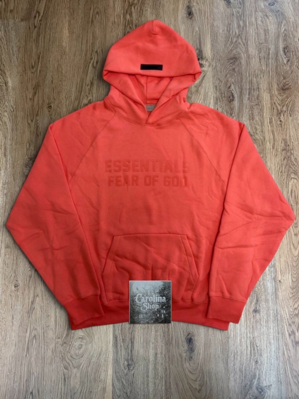 Fear of God Essentials Coral Hoodie